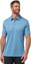 【送料無料】 トラビスマヒュー メンズ ポロシャツ トップス TravisMathew Men's Base Jump Golf Polo Pacific Co...