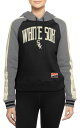 【送料無料】 ニューエラ レディース パーカー・スウェット アウター New Era Women's Chicago White Sox Black Throwback Hoodie