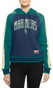 【送料無料】 ニューエラ レディース パーカー・スウェット アウター New Era Women's Seattle Mariners Throwback Na...
