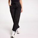 【送料無料】 キャリー レディース カジュアルパンツ ボトムス CALIA Women's Effortless Nyluxe Straight Cinch Pant Pure Black