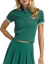 【送料無料】 ウィルソン レディース ポロシャツ トップス Wilson Women's Shrunken Essex Tennis Polo Field Gr...