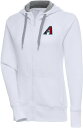 【送料無料】 アンティグア レディース パーカー・スウェット アウター Antigua Women's Arizona Diamondbacks White V...