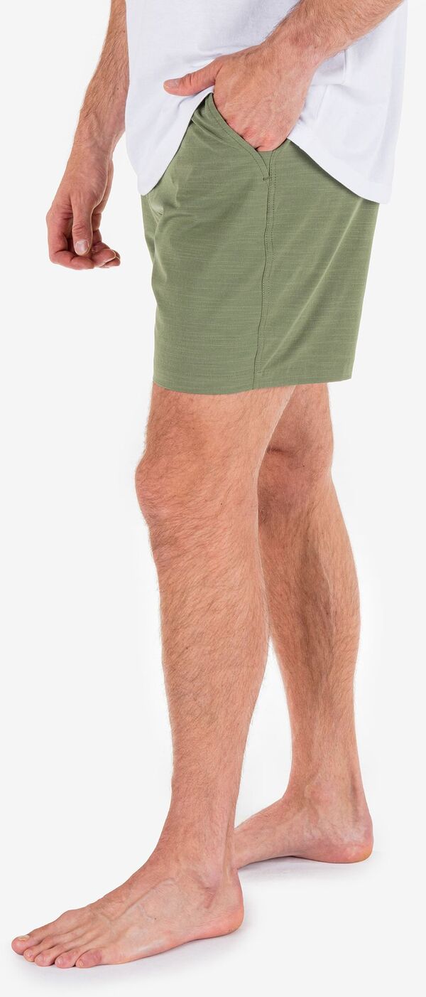 【送料無料】 ハーレー メンズ ハーフパンツ・ショーツ ボトムス Hurley Men's Phantom Phantom SLUB 3/4 WAISTBAND 18 in Shorts Malverde