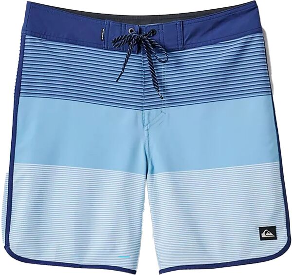 【送料無料】 クイックシルバー メンズ ハーフパンツ・ショーツ 水着 Quiksilver Men's Surfsilk Tijuana 19" Boardshorts Aqua Blue