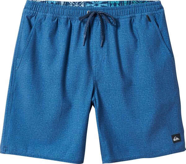【送料無料】 クイックシルバー メンズ ハーフパンツ・ショーツ 水着 Quiksilver Men's Waterman Beach Park Volley Shorts Wave Blue Heather