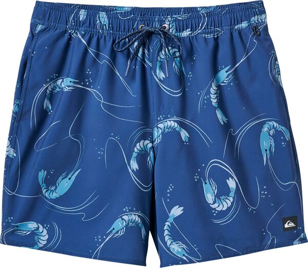【送料無料】 クイックシルバー メンズ ハーフパンツ・ショーツ 水着 Quiksilver Men's Waterman Jumbo Volley Shorts Wave