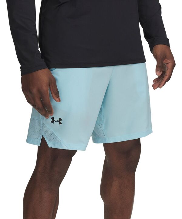 【送料無料】 アンダーアーマー メンズ ハーフパンツ・ショーツ 水着 Under Armour Men's Vanish Woven 8" Shorts Stream/Black