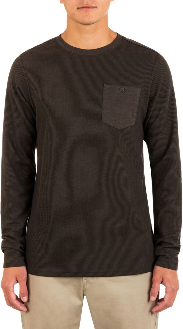 ̵ ϡ졼   ȥåץ Hurley Men's Felton Thermal Crewneck Long Sle...