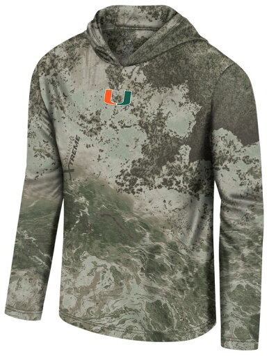 【送料無料】 コロシアム メンズ Tシャツ トップス Colosseum Men's Miami Hurricanes Marsh Roscoe Long Sleeve Hoodie T-Shirt 【送料無料】 コロシアム メンズ Tシャツ トップス Colosseum Men's Miami Hurricanes Marsh Roscoe Long Sleeve Hoodie T-Shirt