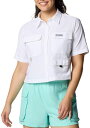【送料無料】 コロンビア レディース シャツ トップス Columbia Women's PFG Open Water Short Sleeve Shirt White(4)