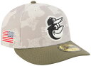 【送料無料】 ニューエラ レディース 帽子 アクセサリー New Era Adult Baltimore Orioles Khaki Armed Forces ...