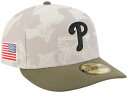 【送料無料】 ニューエラ レディース 帽子 アクセサリー New Era Adult Philadelphia Phillies Khaki Armed For...