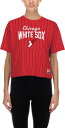 【送料無料】 ニューエラ レディース Tシャツ トップス New Era Women's Chicago White Sox 2025 City Connect Black Throwback T-Shirt