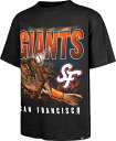 【送料無料】 フォーティーセブン レディース Tシャツ トップス '47 Adult San Francisco Giants Black Foundation T-Shirt