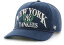 【送料無料】 フォーティーセブン メンズ 帽子 アクセサリー '47 Adult New York Yankees Navy Pitch Out Rope Hitch Adjustable Hat 13,980円