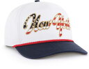 【送料無料】 フォーティーセブン レディース 帽子 アクセサリー '47 Adult New York Yankees White Patriotic Hitch Adjustable Hat