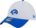 【送料無料】 ニューエラ レディース 帽子 アクセサリー New Era Adult Los Angeles Rams Training Camp 2025 White 39Thirty Stretch Fit Hat