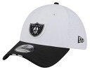 【送料無料】 ニューエラ レディース 帽子 アクセサリー New Era Adult Las Vegas Raiders Training Camp 2025 White 39Thirty Stretch Fit Hat