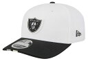 【送料無料】 ニューエラ レディース 帽子 アクセサリー New Era Adult Las Vegas Raiders Training Camp 2025 White 9Seventy Adjustable Hat