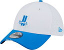 【送料無料】 ニューエラ メンズ 帽子 アクセサリー New Era Adult Detroit Lions Training Camp 2025 White 39Thirty Stretch Fit Hat(4)