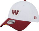 【送料無料】 ニューエラ レディース 帽子 アクセサリー New Era Adult Washington Commanders Training Camp 2025 White 39Thirty Stretch Fit Hat