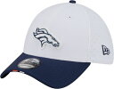 【送料無料】 ニューエラ レディース 帽子 アクセサリー New Era Adult Denver Broncos Training Camp 2025 White 39Thirty Stretch Fit Hat