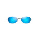 【送料無料】 マウイジム メンズ サングラス・アイウェア アクセサリー Maui Jim Aki Aki Polarized Sunglasses Gunmetal / Blue Hawaii