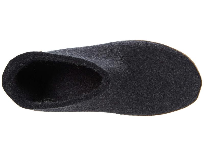 グリオプス メンズ サンダル シューズ Wool Shoe Leather Charcoal