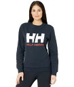 w[nZ fB[X p[J[EXEFbg AE^[ HH Logo Crew Sweat Navy