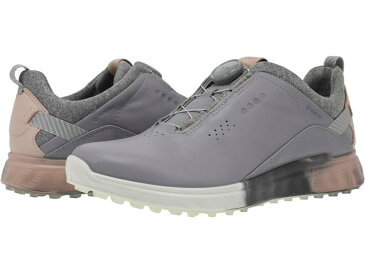 エコー レディース スニーカー シューズ S-Three Boa GORE-TEX Silver Grey/Ros