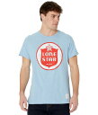 オリジナルレトロブランド メンズ シャツ トップス Vintage Cotton Lone Star Short Sleeve Tee Carolina Blue