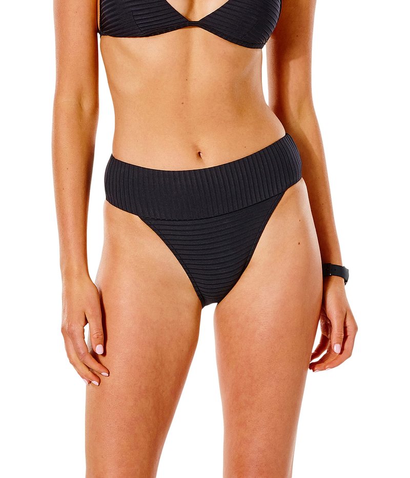 リップカール レディース ボトムスのみ 水着 Premium Surf High-Waist Cheeky Black