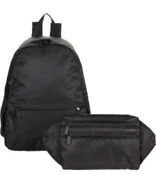 ヘドグレン レディース バックパック・リュックサック バッグ Earth Sustainable Backpack with Detachable Waist Pack Black