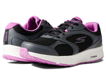 スケッチャーズ レディース スニーカー シューズ Go Run Consistent - Anahita Black/Purple