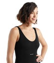 アイスブレーカー レディース シャツ トップス Queens Tank Bodysuit Black(4)