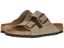 ビルケンシュトック メンズ サンダル シューズ Arizona - Suede (Unisex) Taupe Suede