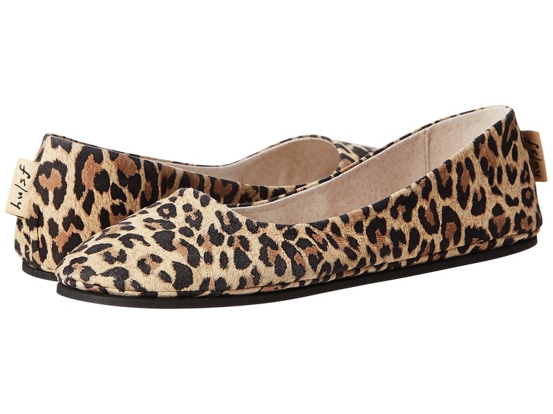 フレンチソール レディース サンダル シューズ Sloop Flat Leopard Suede