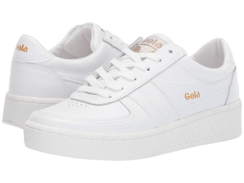 ゴーラ ゴラ レディース スニーカー シューズ Grandslam Leather White/White/Whi