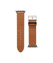 ebhx[J[ Y rv ANZT[ Ted Engraved Leather Black Keeper Apple Strap 42/44 Tan