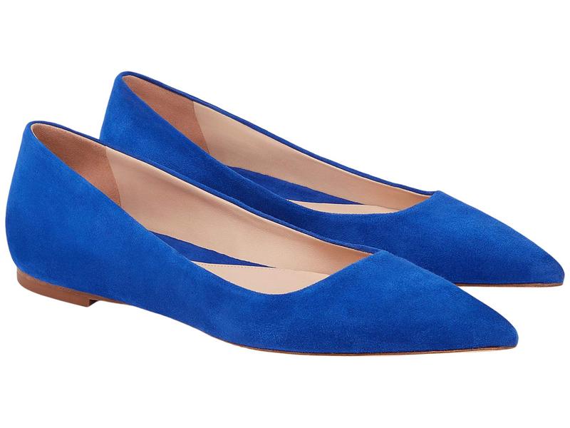 エムエメウラフール レディース サンダル シューズ Rowan Flat - Suede Ultramarine