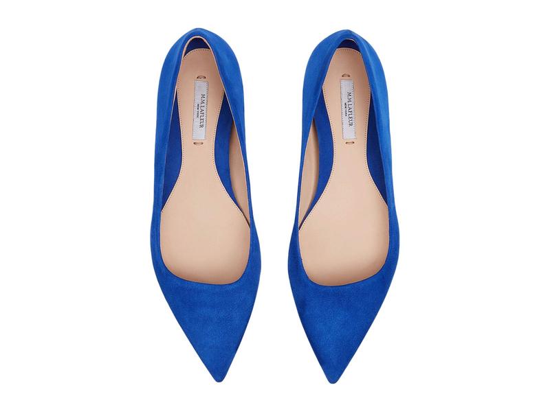 エムエメウラフール レディース サンダル シューズ Rowan Flat - Suede Ultramarine