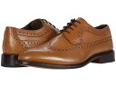 アンソニー ヴィア メンズ オックスフォード シューズ Regan Wing Tip Derby Walnut