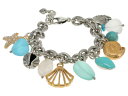 ブライトン レディース ブレスレット・バングル・アンクレット アクセサリー Calypso Shell Charm Bracelet Multi