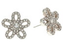 ブライトン レディース ピアス・イヤリング アクセサリー Illumina Daisy Petite Post Earrings Silver