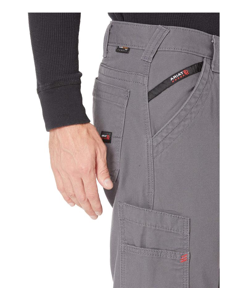 アリアト メンズ カジュアルパンツ ボトムス FR M5 Slim Duralight Stretch Canvas Straight Leg Pants Iron Grey