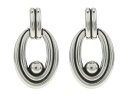 【送料無料】 ブライトン レディース ピアス・イヤリング アクセサリー Pretty Tough Groove Post Drop Earrings Silver