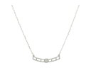 【送料無料】 ブライトン レディース ネックレス・チョーカー・ペンダントトップ アクセサリー Illumina Lights Allure Bar Necklace Silver