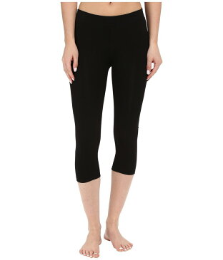 パクト レディース カジュアルパンツ ボトムス Organic Cotton Cropped Leggings Black