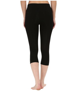 パクト レディース カジュアルパンツ ボトムス Organic Cotton Cropped Leggings Black