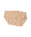 【送料無料】 シャントル レディース パンツ アンダーウェア Soft Stretch 3-Pack Hipster Ultra Nude